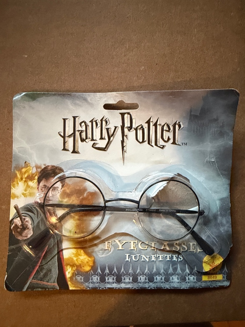 Warner Bros. Harry Potter Round Black Costume Eyeglasses